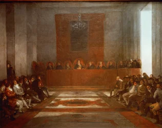 König Philipp IV. von Spanien eröffnet die Junta der Philippinen