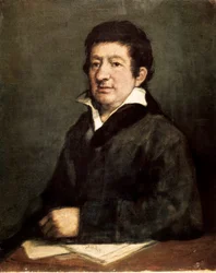 Porträt von Leandro Fernandez de Moratin (1760-1828), spanischer Dichter und Dramatiker