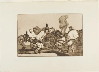 Freue dich, Karneval, denn morgen wirst du Asche sein, Platte 14 aus Los Proverbios