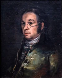 Selbstporträt mit Brille, um 1800