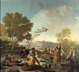 Tour ihn. Gemälde von Francisco De Goya (1746-1828)