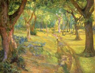 Der Wald – 1923 – Öl / Leinwand – 90x68 cm