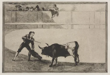 Stierkämpfe: Pedro Romeo tötet den angehaltenen Stier