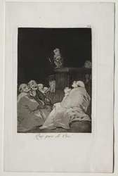 Caprichos: Was für ein goldener Schnabel!