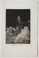 Caprichos: Was für ein goldener Schnabel!