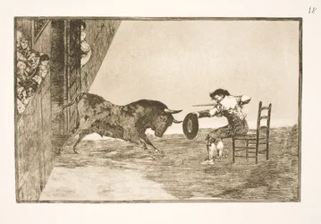 Der mutige Martincho in der Arena von Saragossa