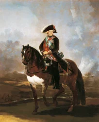 Reiterporträt von König Carlos IV