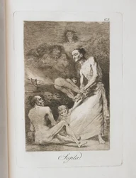 Platte aus Los Caprichos, 1797-1798