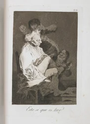 Tafel aus Los Caprichos, 1797-1798