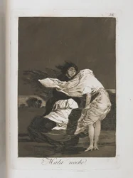 Platte aus Los Caprichos, 1797-1798
