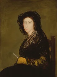 Porträt von Dona Amalia Bonells de Costa, ca. 1805