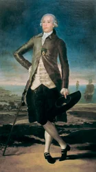 Porträt von Gaspar Melchor de Jovellanos, Gemälde von Francisco de Goya y Lucientes