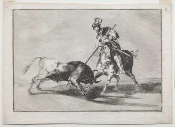 Der Cid Campeador spießt einen weiteren Stier auf, 1815-1816