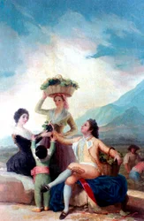 Die Weinlese, 1786-1787