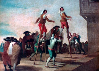 Die Stelzen, um 1785