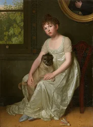 Porträt von Sylvie de la Rue