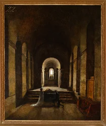 Der Schwur (Inneres einer Kapelle)