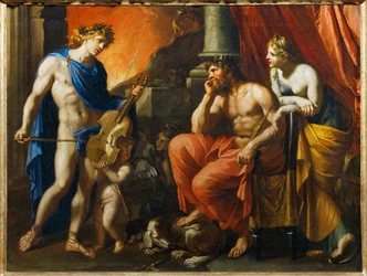 Orpheus vor Pluto und Proserpina