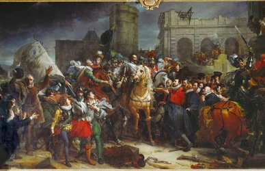Einzug von Heinrich IV in Paris, 22. März