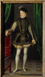Porträt von Karl IX. (1550 - 1574)