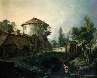 Die Windmühle, ca. 1750