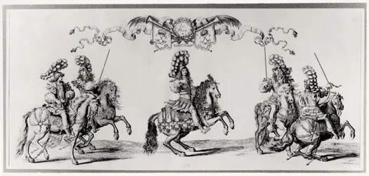 Karussell für Ludwig XIV. (1639-1715) ca. 1662