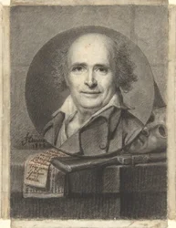 Porträt des Komponisten André Ernest Modeste Grétry, 1741-1813, 1808