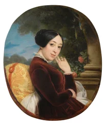 Porträt der Sängerin und Komponistin Pauline Viardot 1821-1910