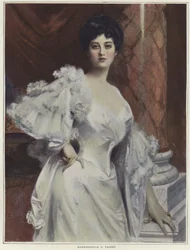 Porträt von Mademoiselle O Pastre