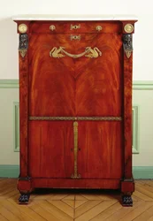 Schreibtisch mit Deckel