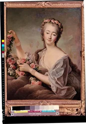 Porträt der Gräfin du Barry (1743-93) als Flora