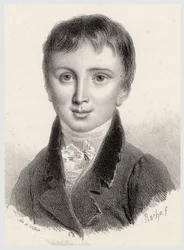 Franz Liszt im Alter von 11 Jahren, ca. 1822