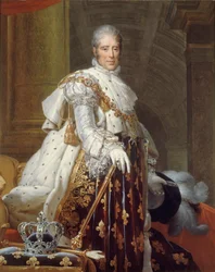 Porträt von König Karl X. von Frankreich 1757-1836, 1825