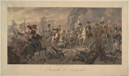 Die Schlacht von Austerlitz am 2. Dezember 1805