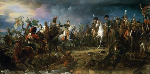 Die Schlacht von Austerlitz am 2. Dezember 1805