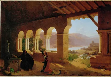 Die Einsiedelei von Vaucouleurs