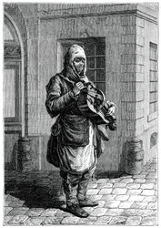 Reisender Musiker, 1885