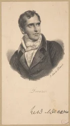 Élie, Herzog von Decazes (1780 Saint-Martin-de-Laye - 1860 Decazeville) - französischer Politiker, Premierminister in den Jahren 1818-1820