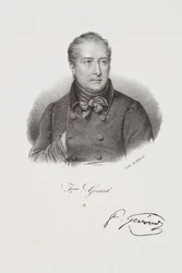 Porträt des Malers François Gérard