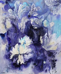 Indigo Blaue Blüten