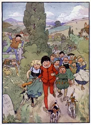 Illustration für Die Geschichte von Tom, dem Pfeifersohn