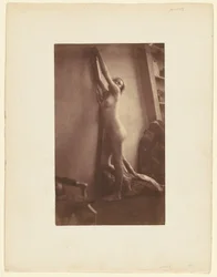 Akt, um 1856