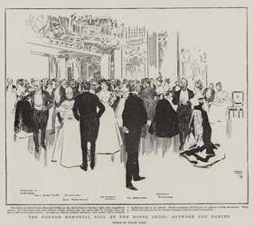 Der Gordon-Gedenkball im Hotel Cecil, zwischen den Tänzen