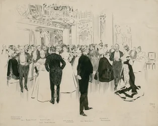 Der Gordon Memorial Ball im Hotel Cecil, zwischen den Tänzen