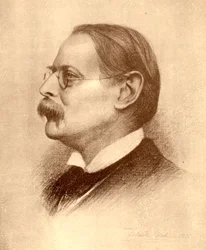 Edmund William Gosse, englischer Dichter, Autor und Kritiker, 1913