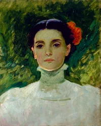 Porträt von Maggie Wilson, 1898