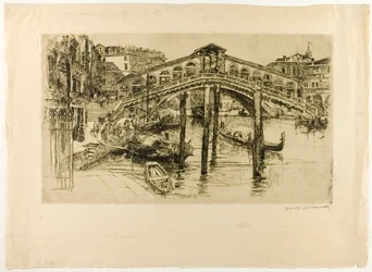 Der Rialto, Venedig