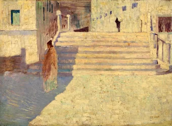 Frauen bei den Treppen Nr. II, n.d.