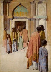 Frauen bei den Treppen Nr. I