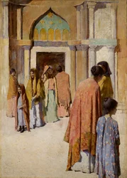 Frauen bei den Treppen Nr. I, n.d.